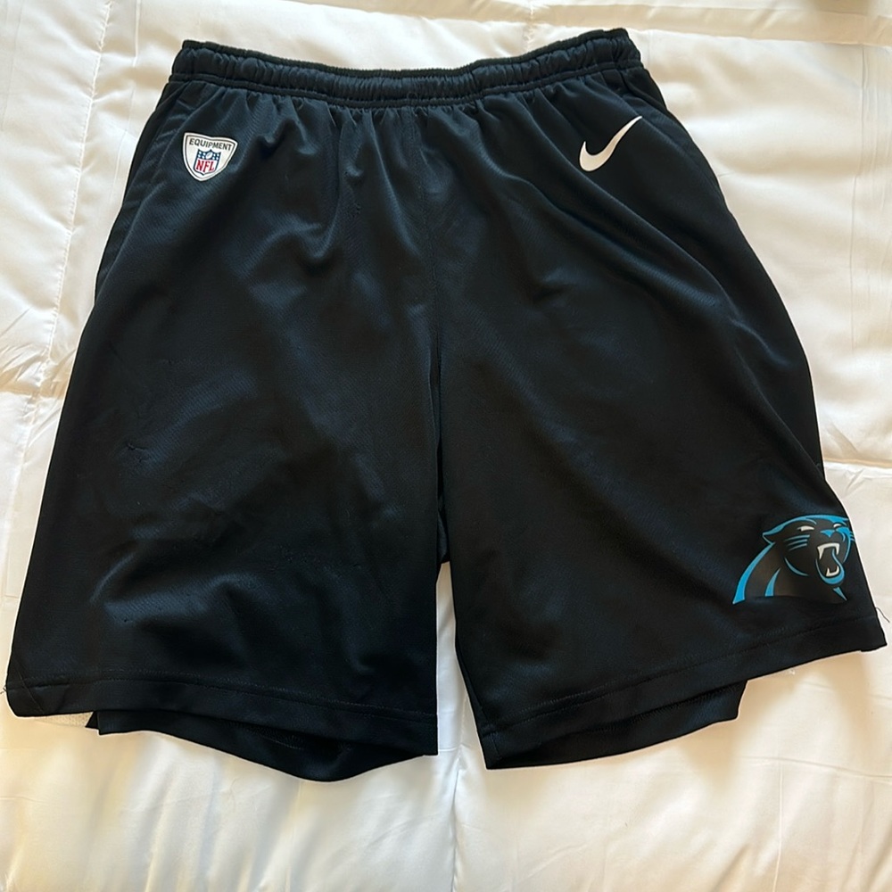 carolina panthers nike shorts